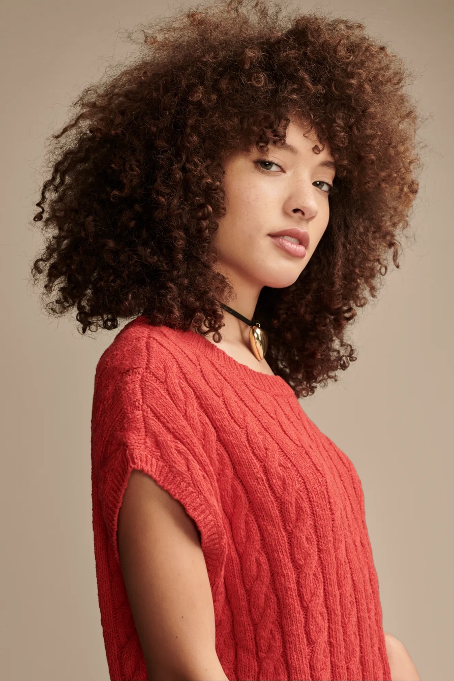 BABY CABLE CREW SWEATER, image 3