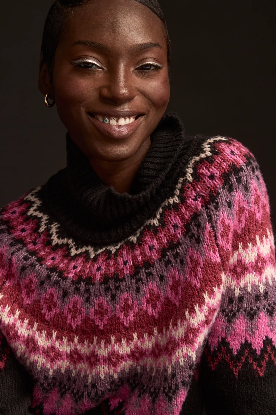 FAIRISLE TURTLENECK PULLOVER, image 4