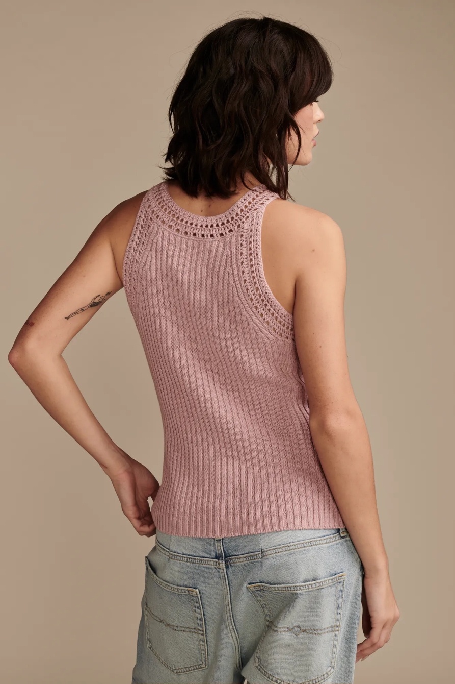 KNIT RIB SWEATER TANK, image 3
