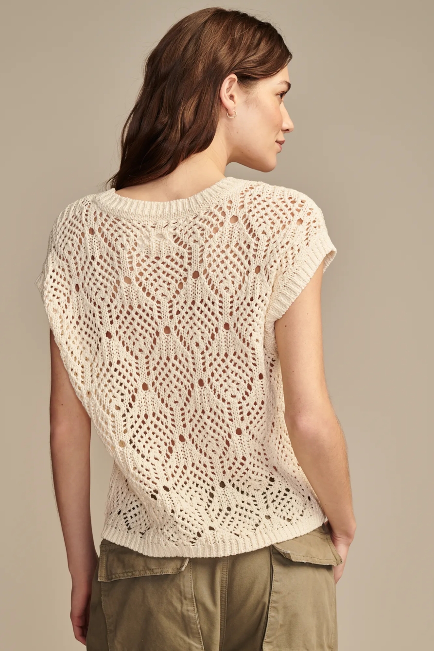CROCHET SWEATER VEST, image 5