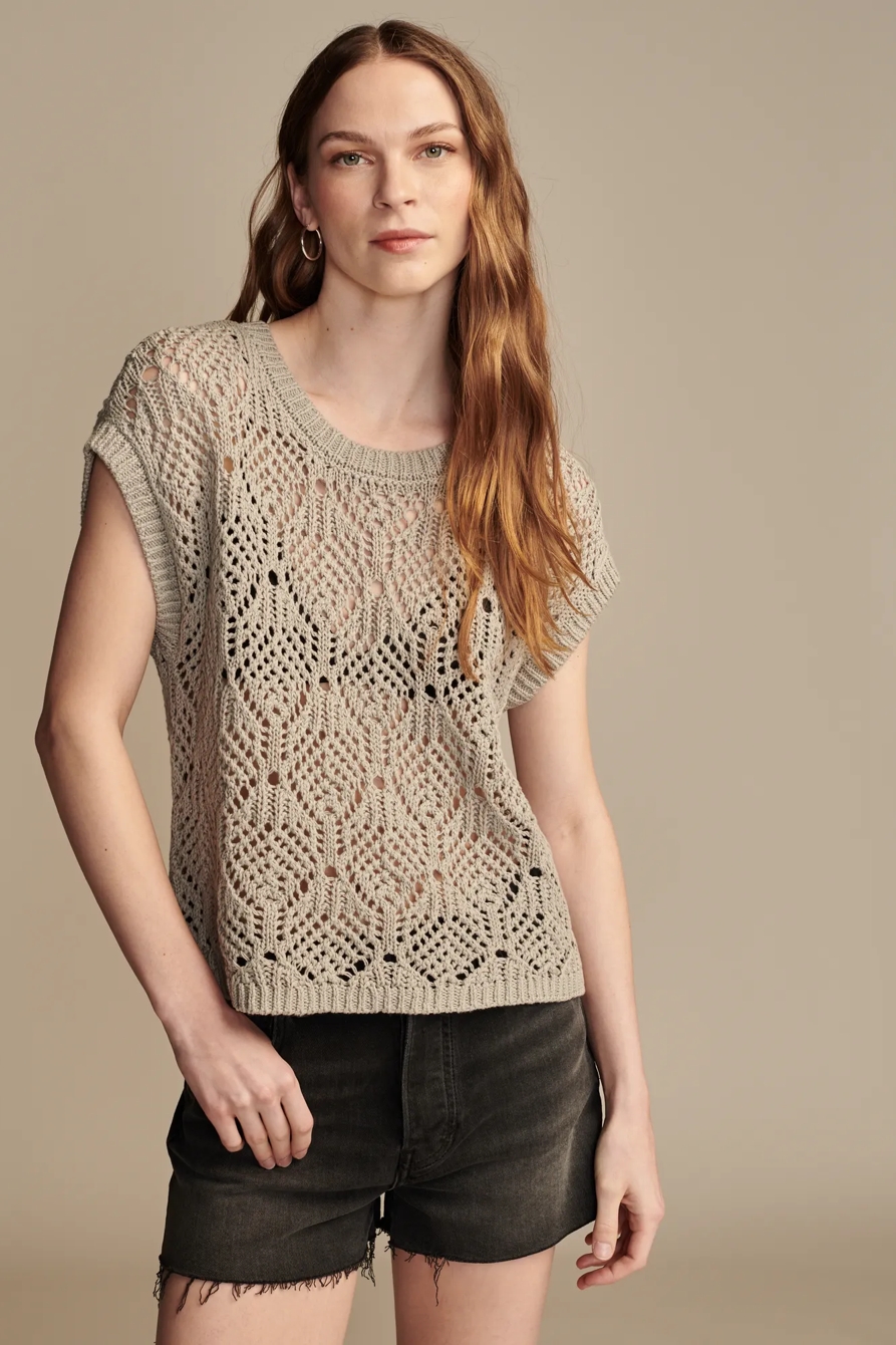 CROCHET SWEATER VEST, image 2