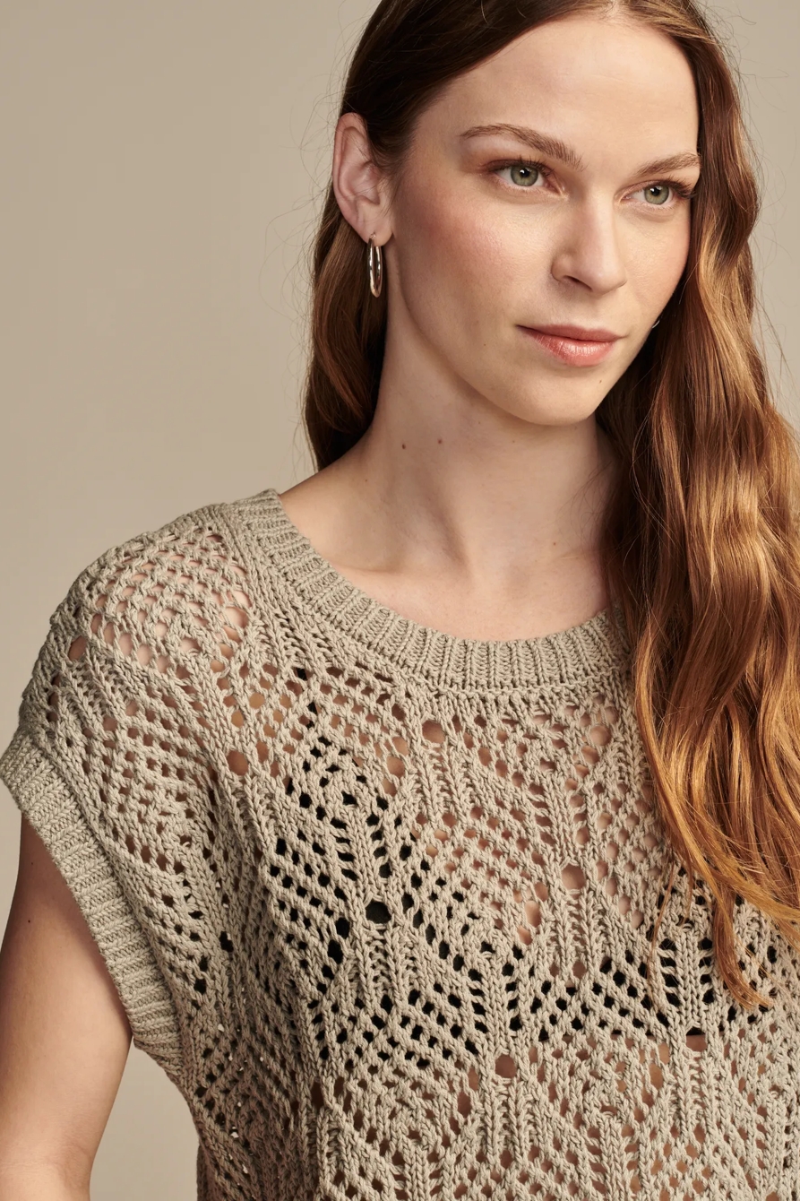 CROCHET SWEATER VEST, image 3