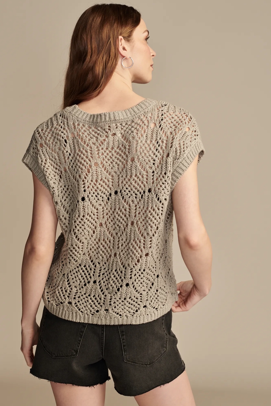 CROCHET SWEATER VEST, image 5