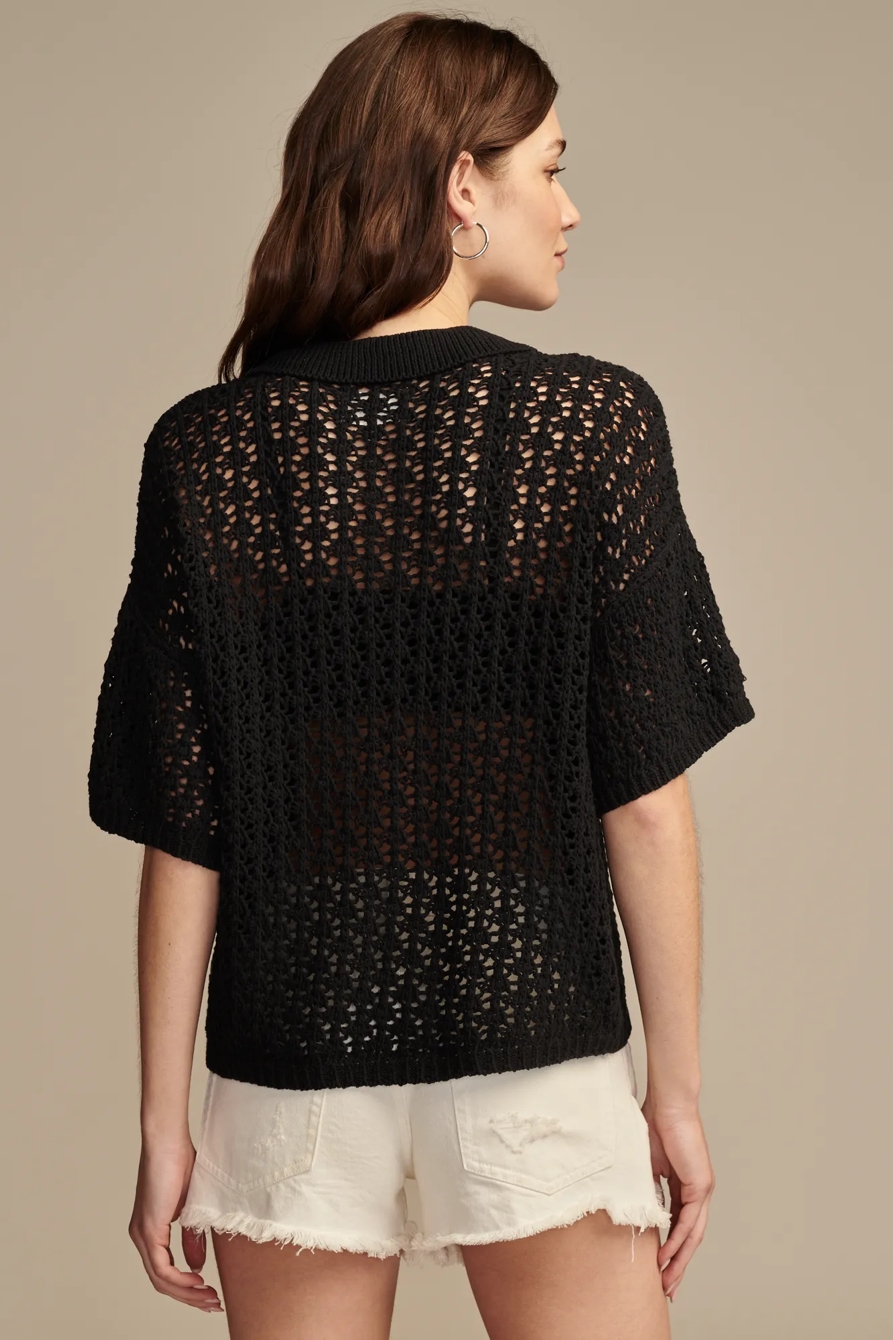 POINTELLE CAMP SHIRT, image 5