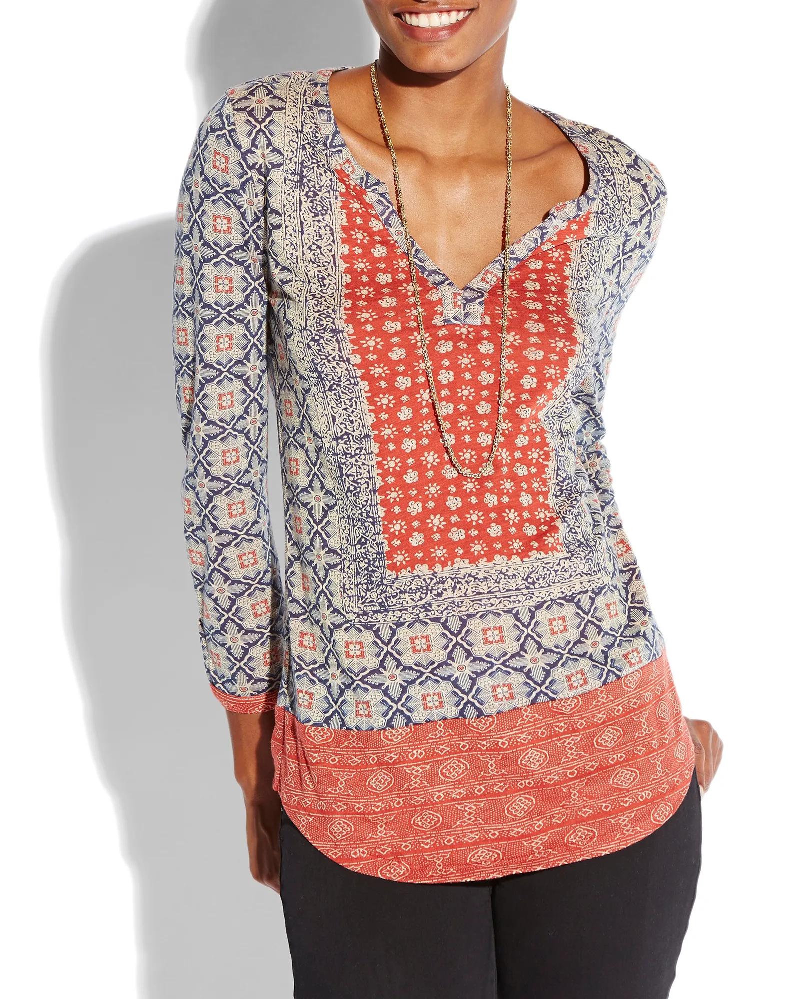 PLACED SCARF TOP, image 1