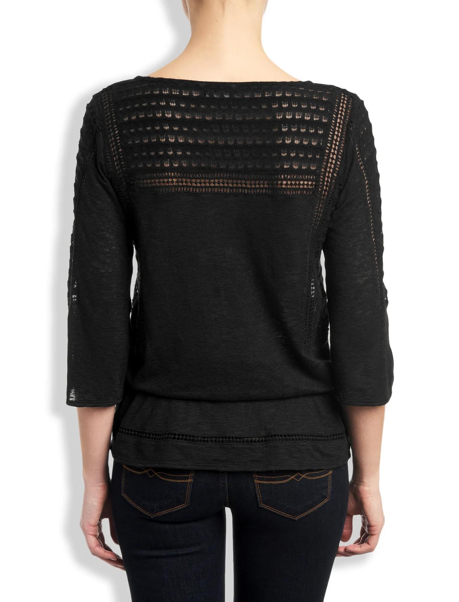 LACE PEPLUM TOP, image 2