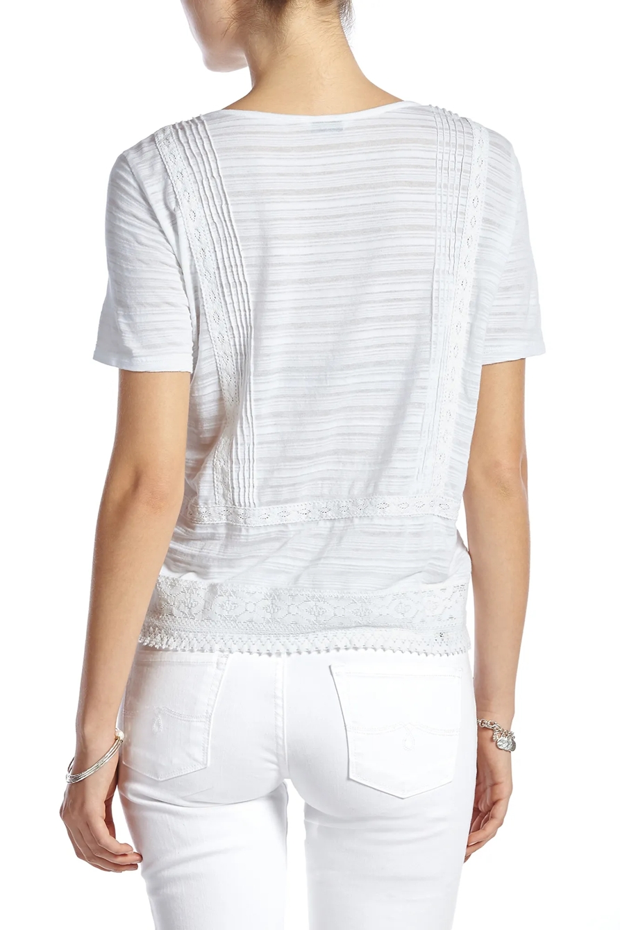 PANEL EMBROIDERED TOP, image 2