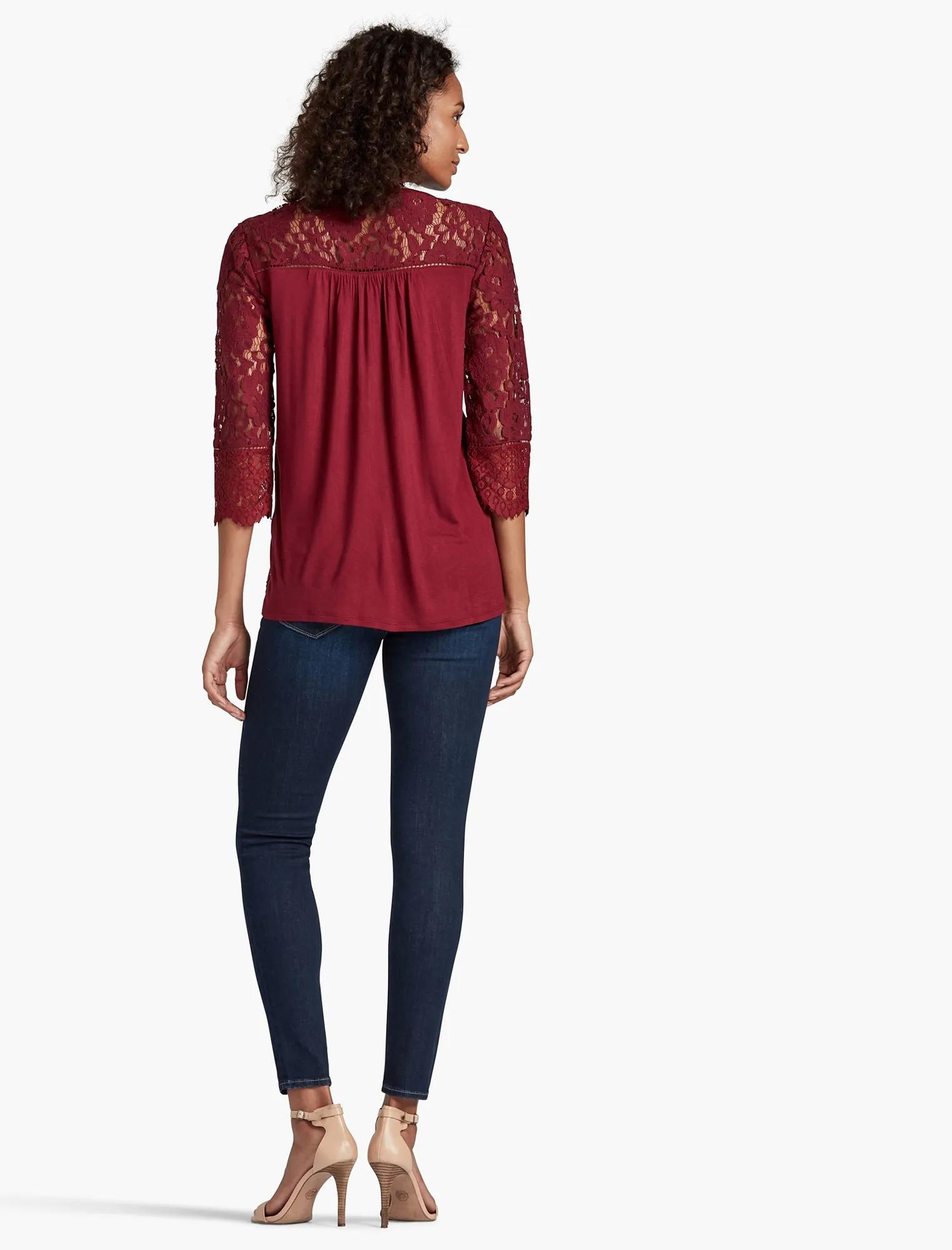 LACE MIX TOP, image 3