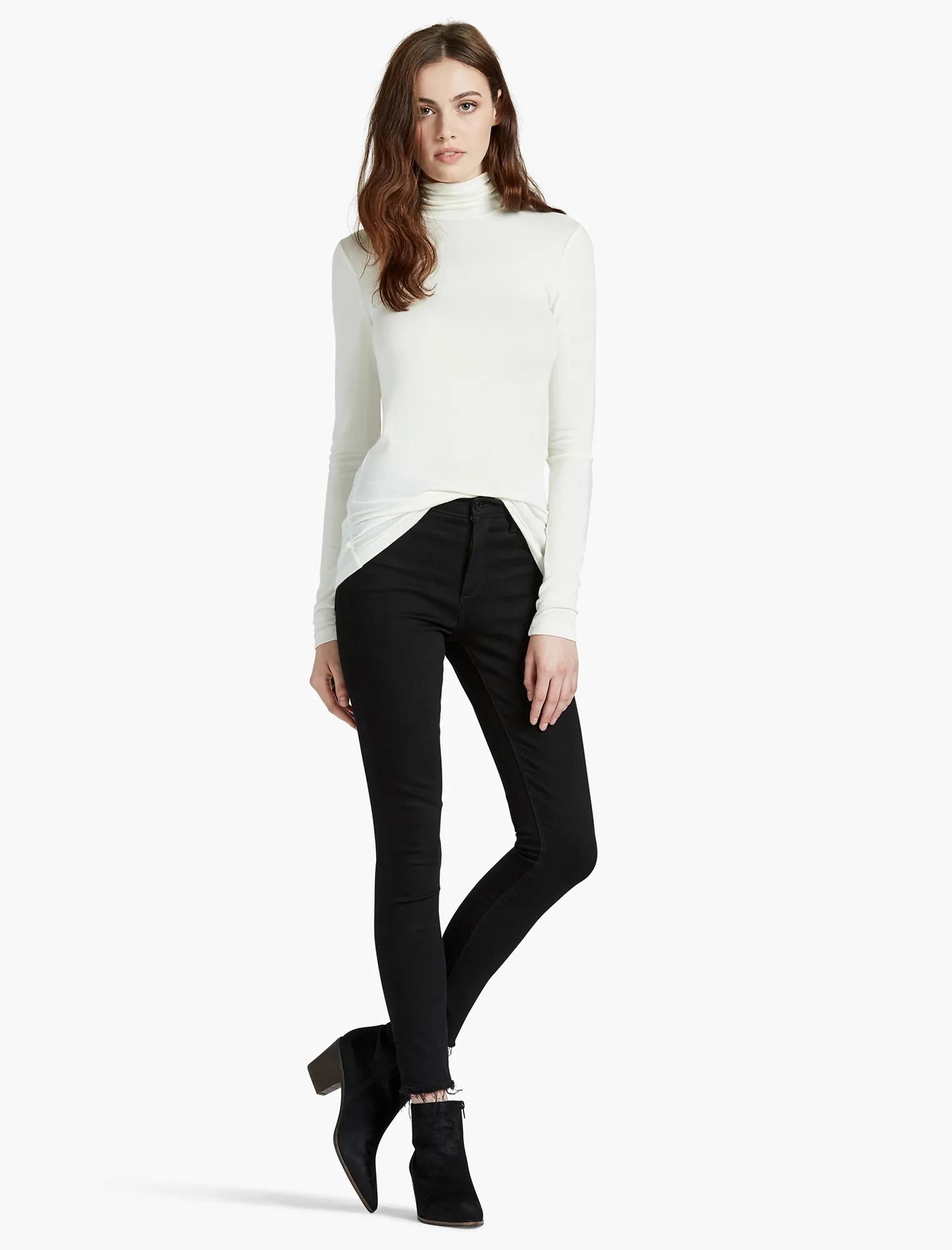 SLIM KNIT TURTLENECK, image 2