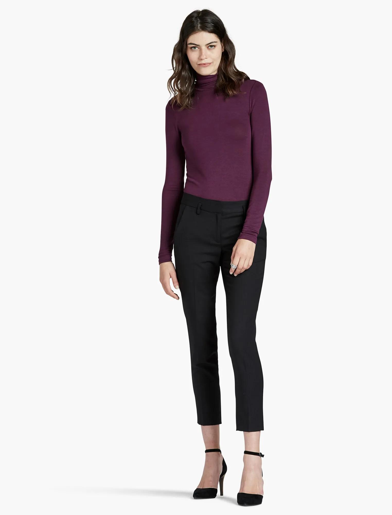 SLIM KNIT TURTLENECK, image 2