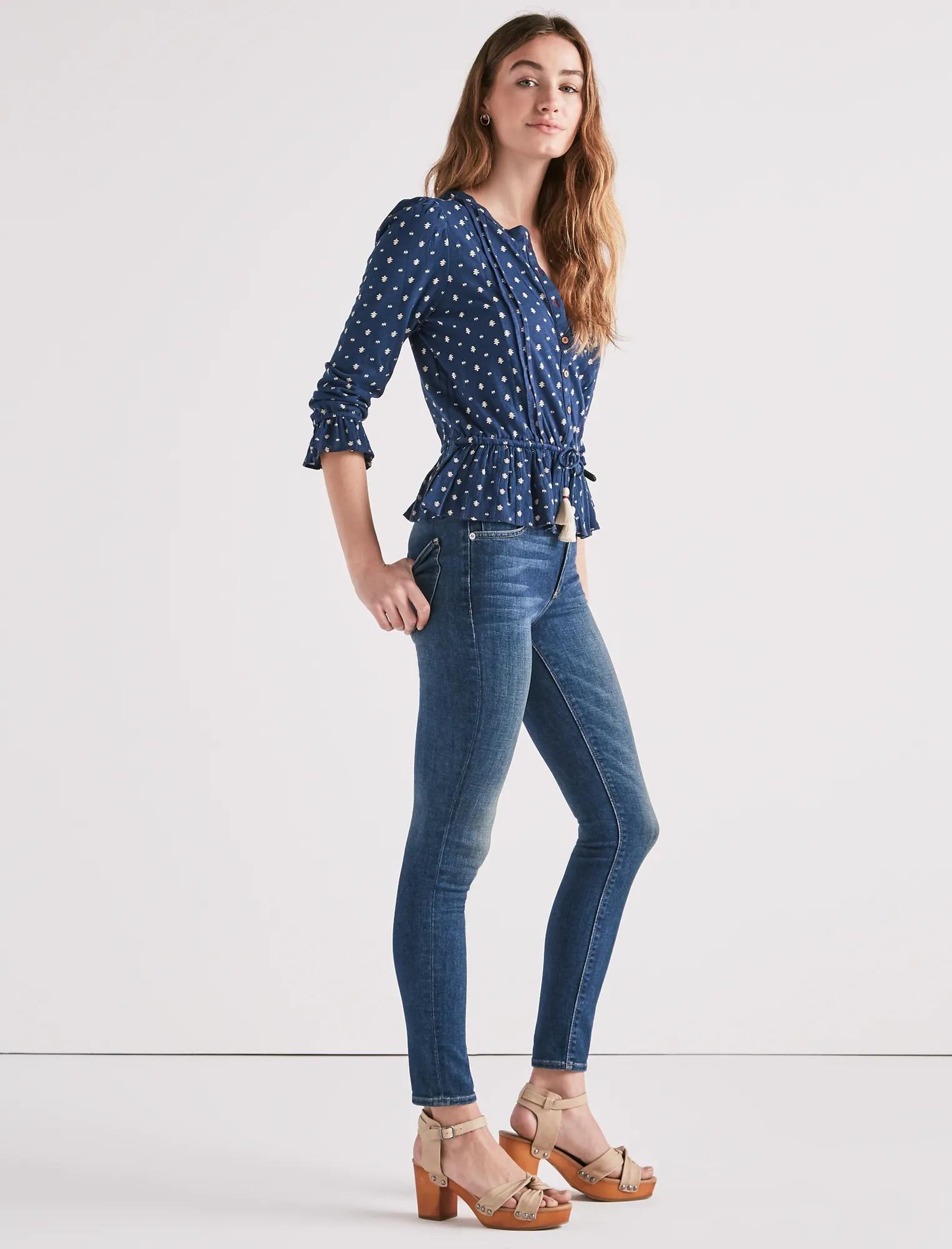 PRARIE PEPLUM TOP, image 2