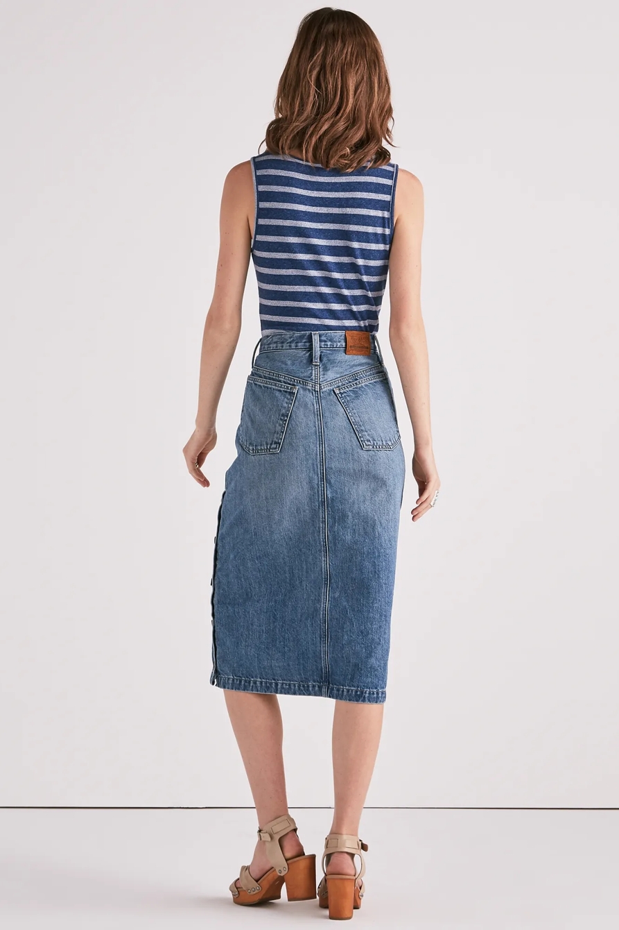 STRIPED SLEEVELESS BODYSUIT, image 3