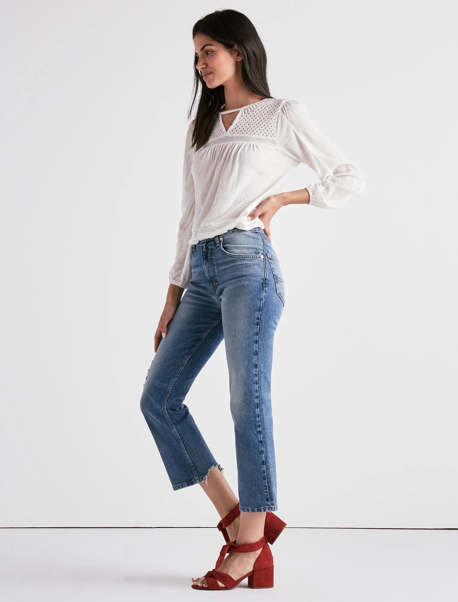 LACE BANDED BOTTOM TOP, image 2