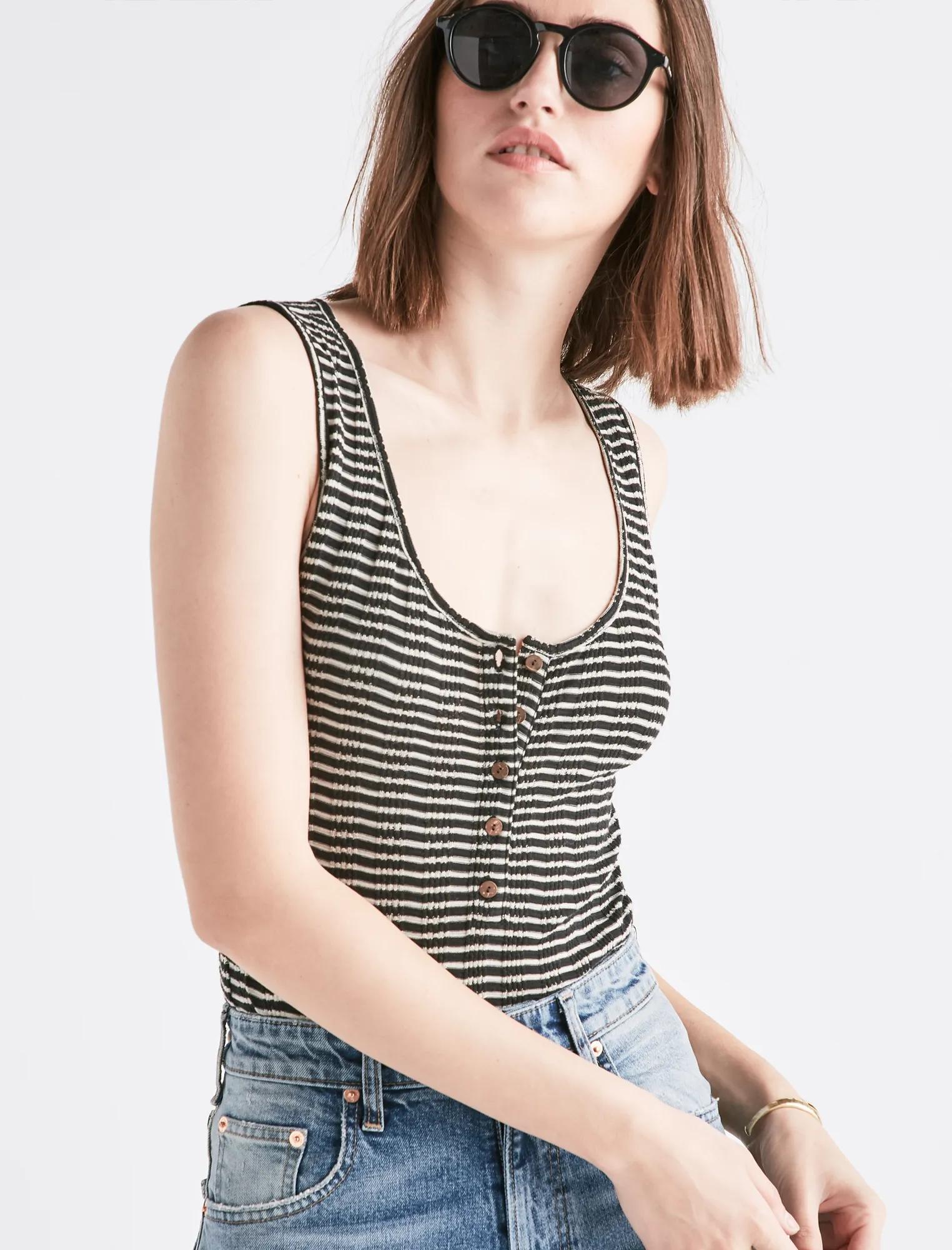 STRIPE BODYSUIT, image 1