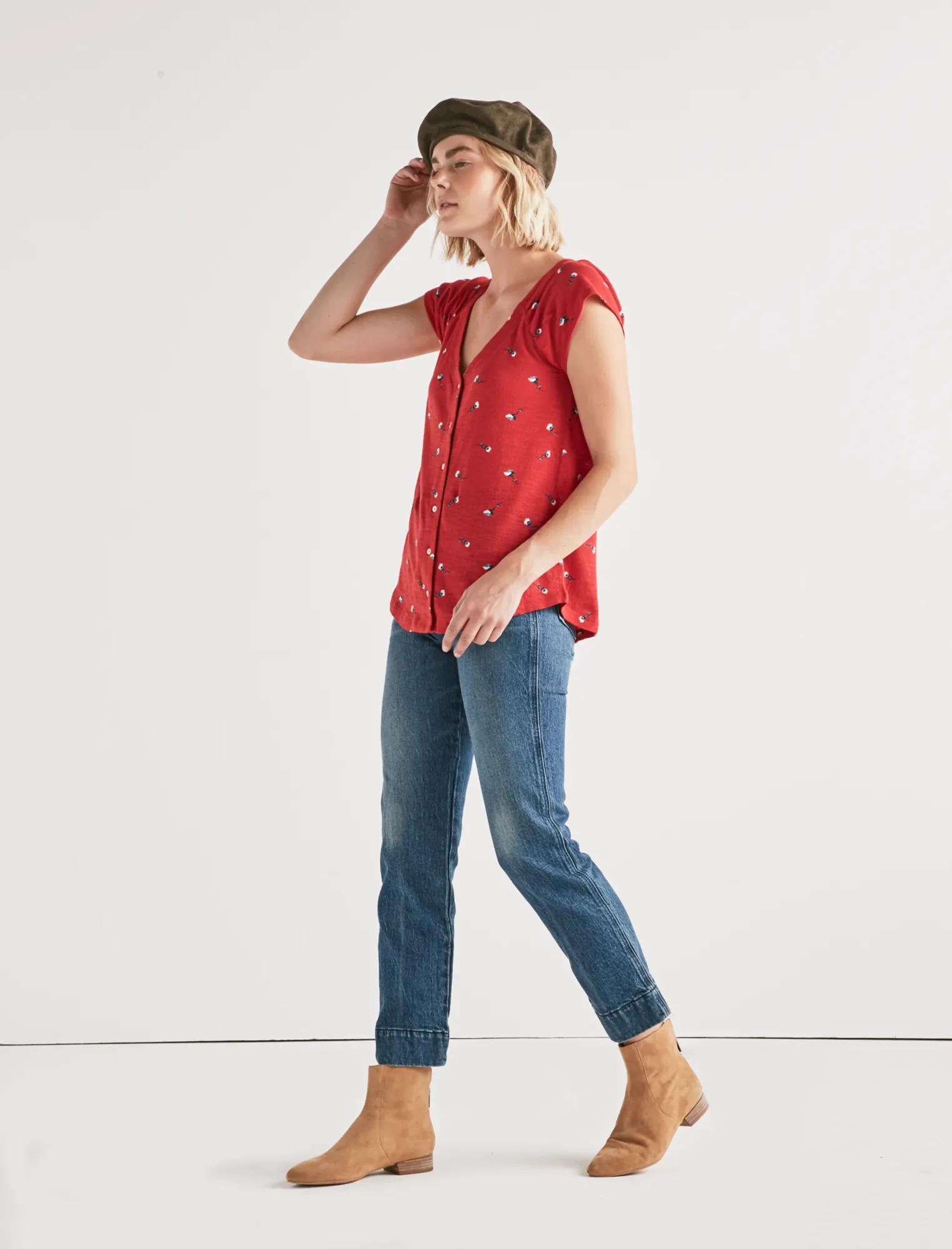 BUTTON UP TOP, image 2