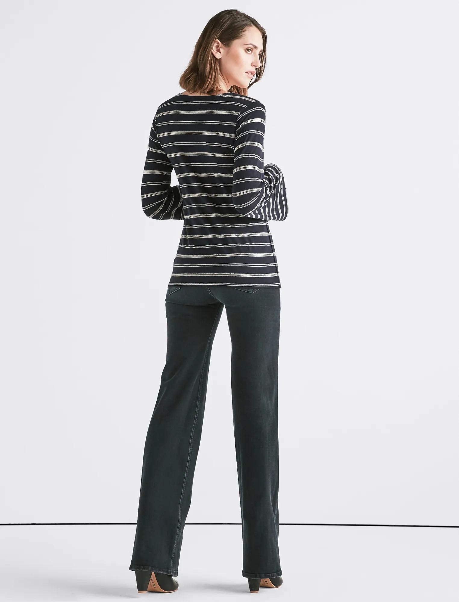 STRIPE WRAP TOP, image 3