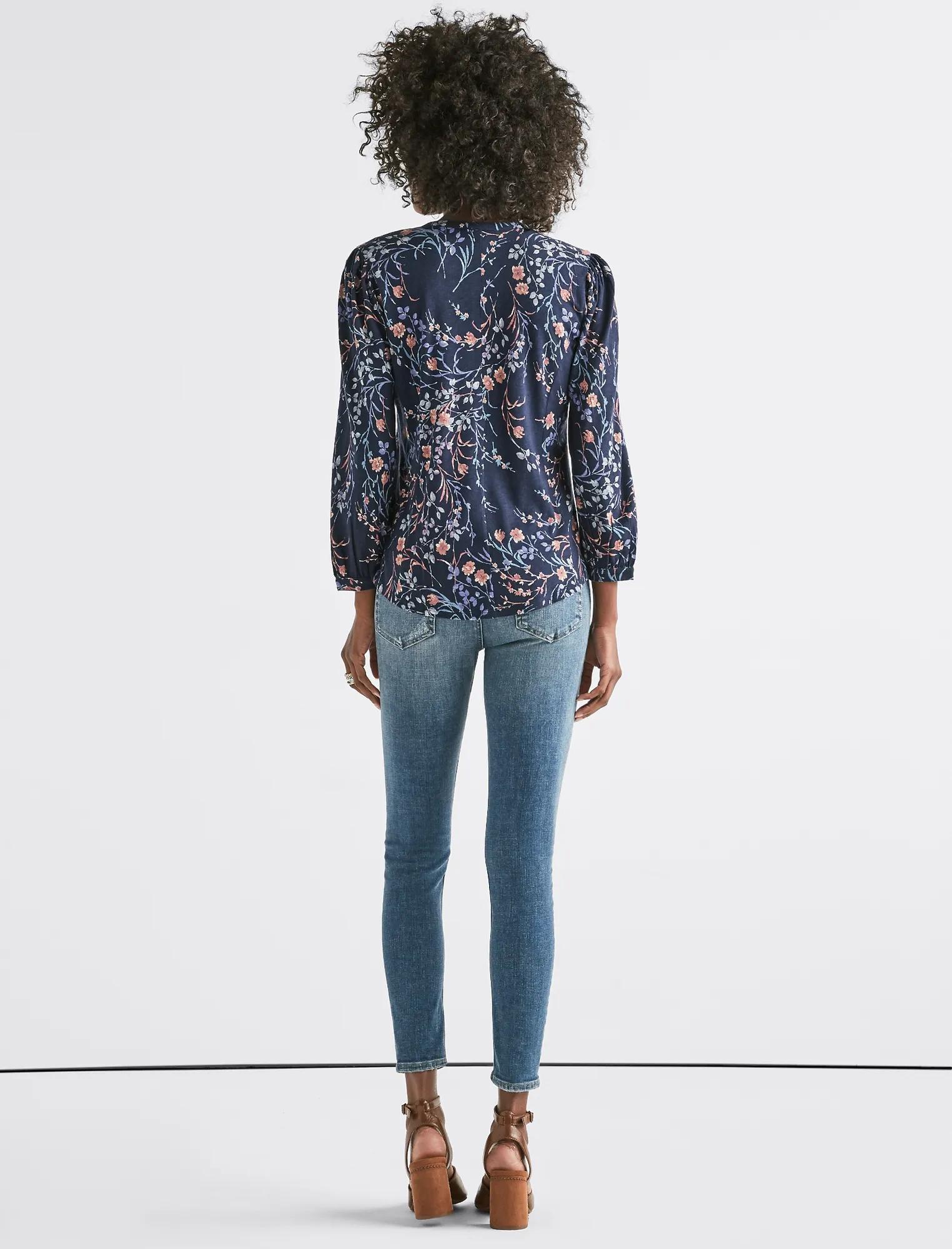 FLORAL PRINTED HENLEY, image 3