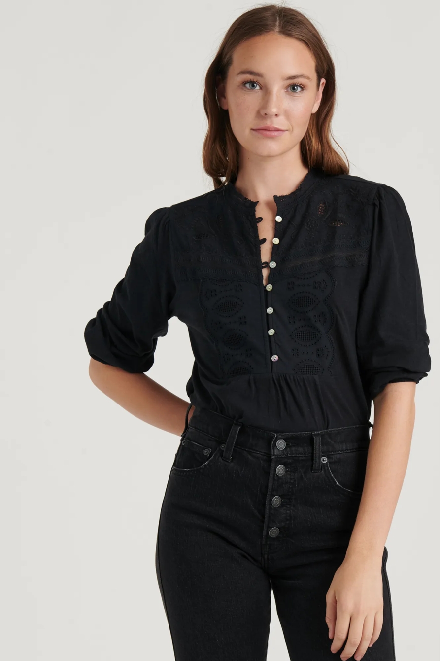 APPLIQUE BIB HENLEY, image 1