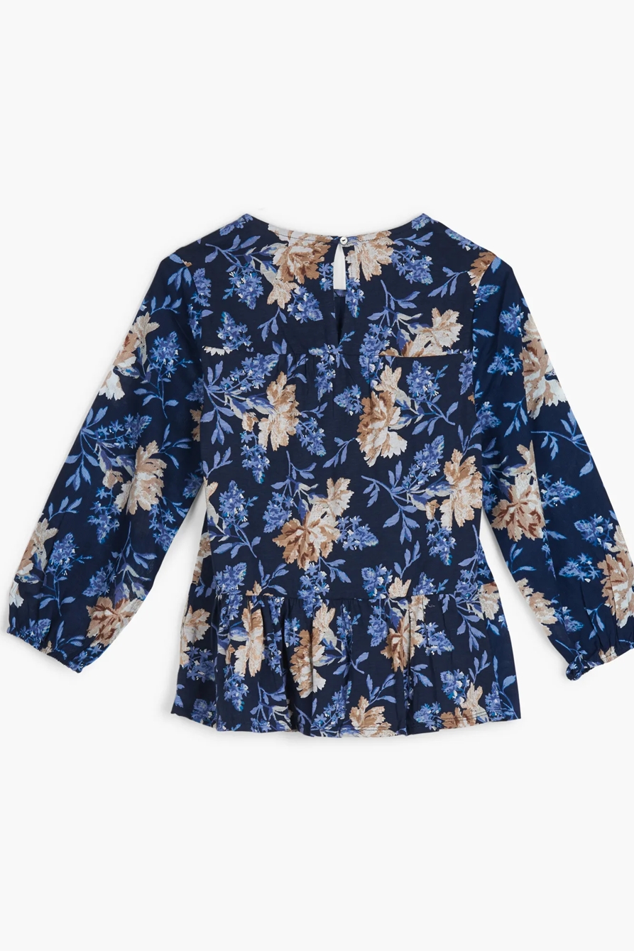 MIX PRINT BLOUSE TOP, image 2