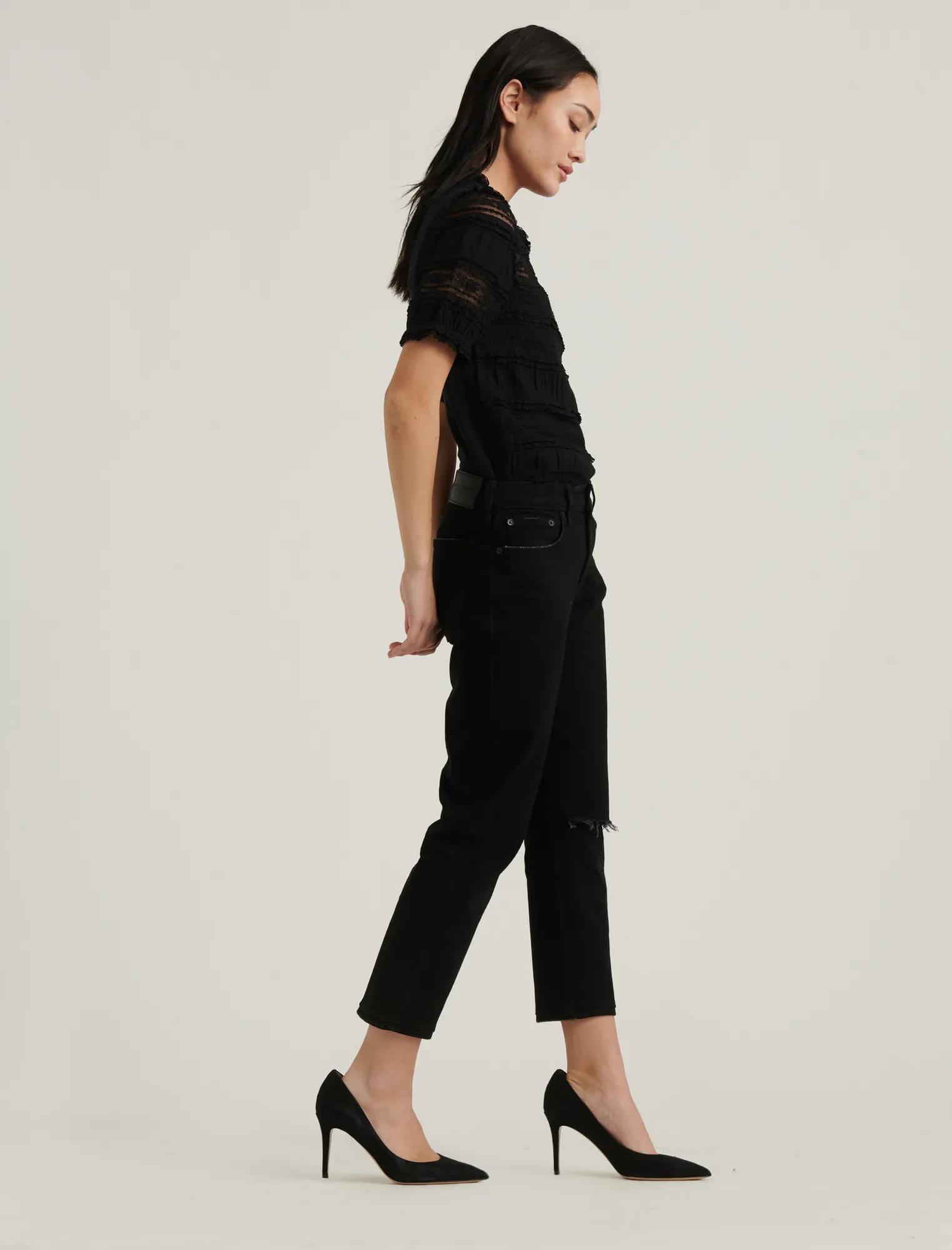 LACE PUFF SLEEVE TOP, image 2