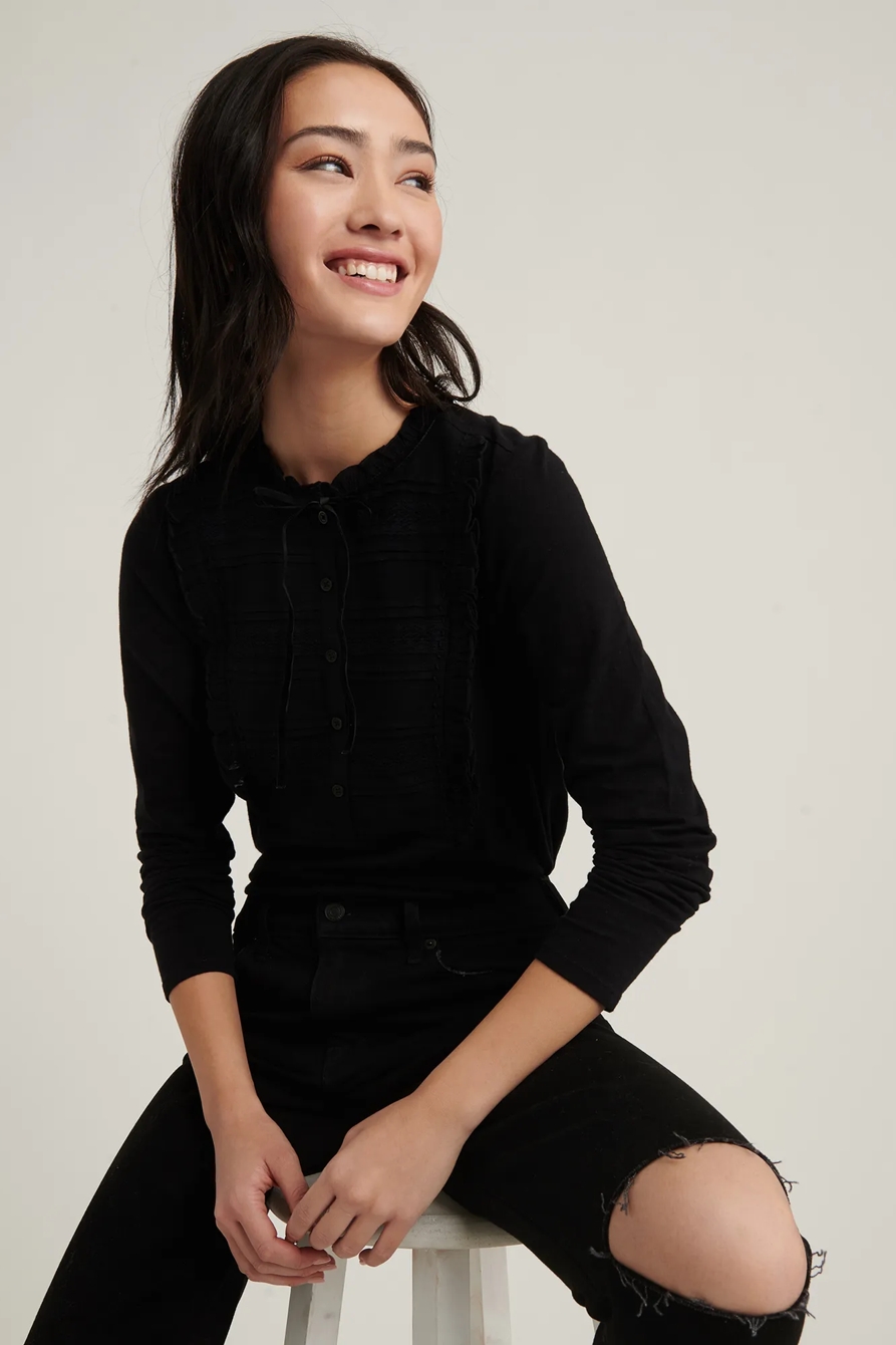 TUXEDO BIB TOP, image 1