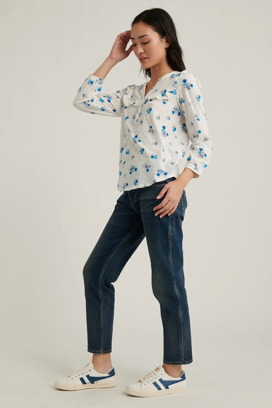 RUFFLE BIB HENLEY, image 2