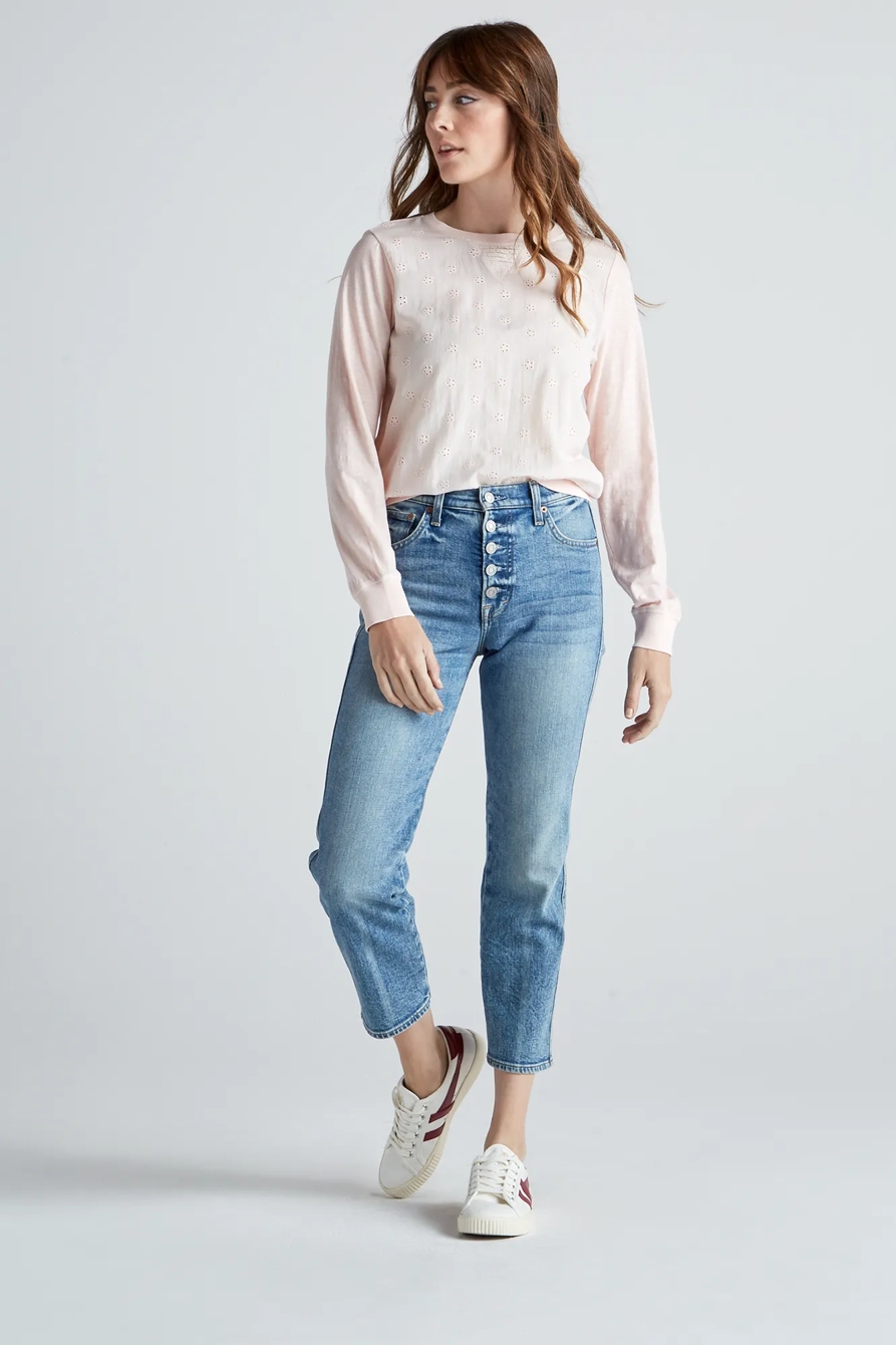 MIX MEDIA PULLOVER TOP, image 2