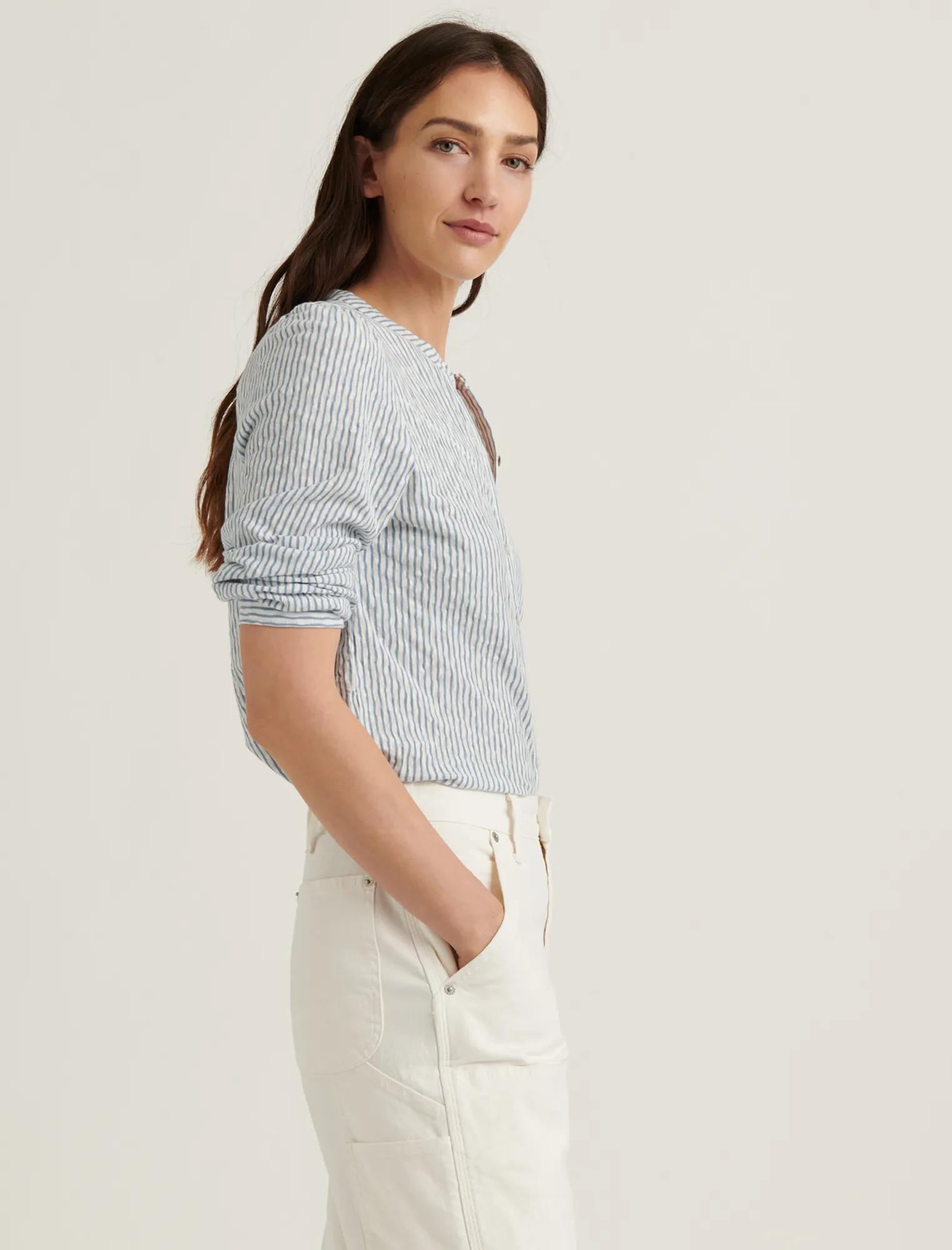 STRIPE SEERSUCKER SHIRT, image 3