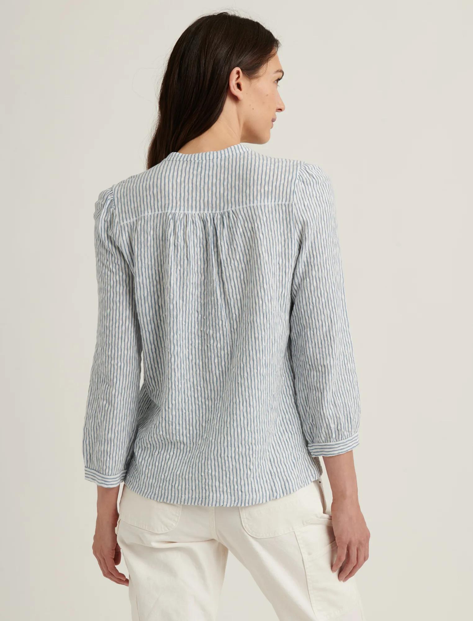 STRIPE SEERSUCKER SHIRT, image 4