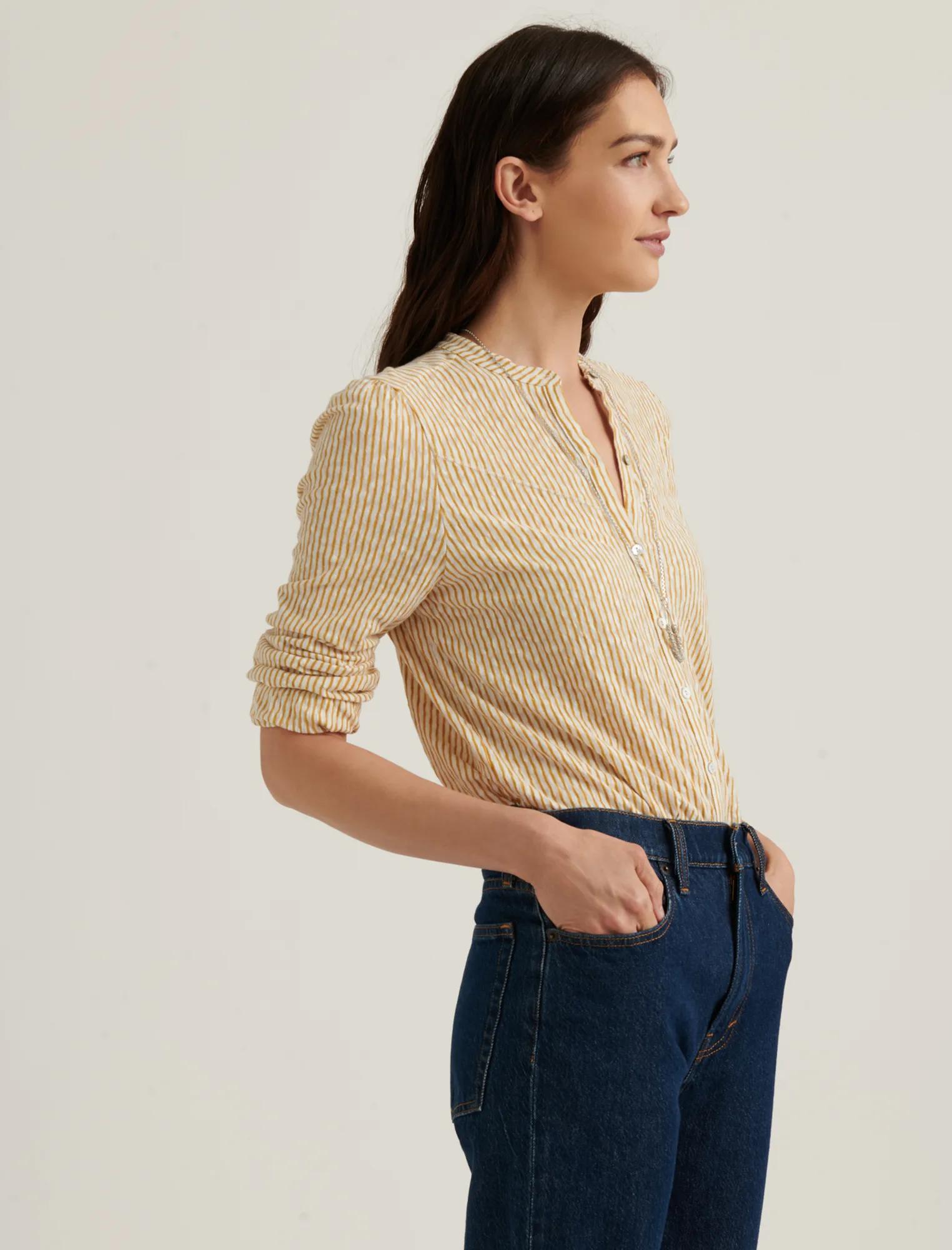STRIPE SEERSUCKER SHIRT, image 3