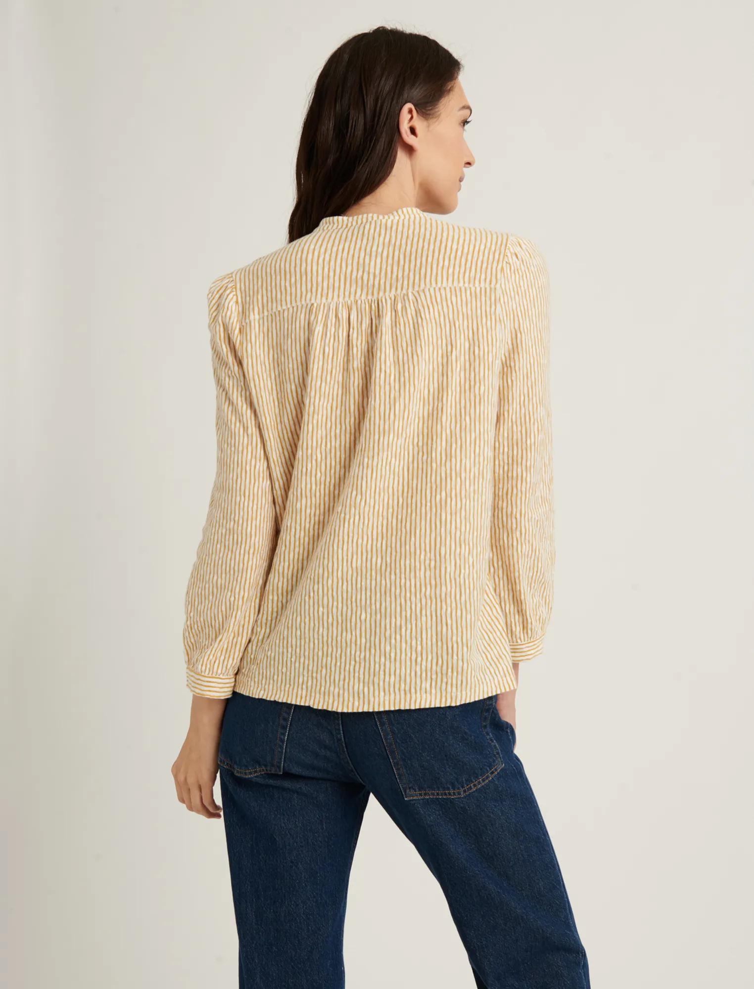 STRIPE SEERSUCKER SHIRT, image 4