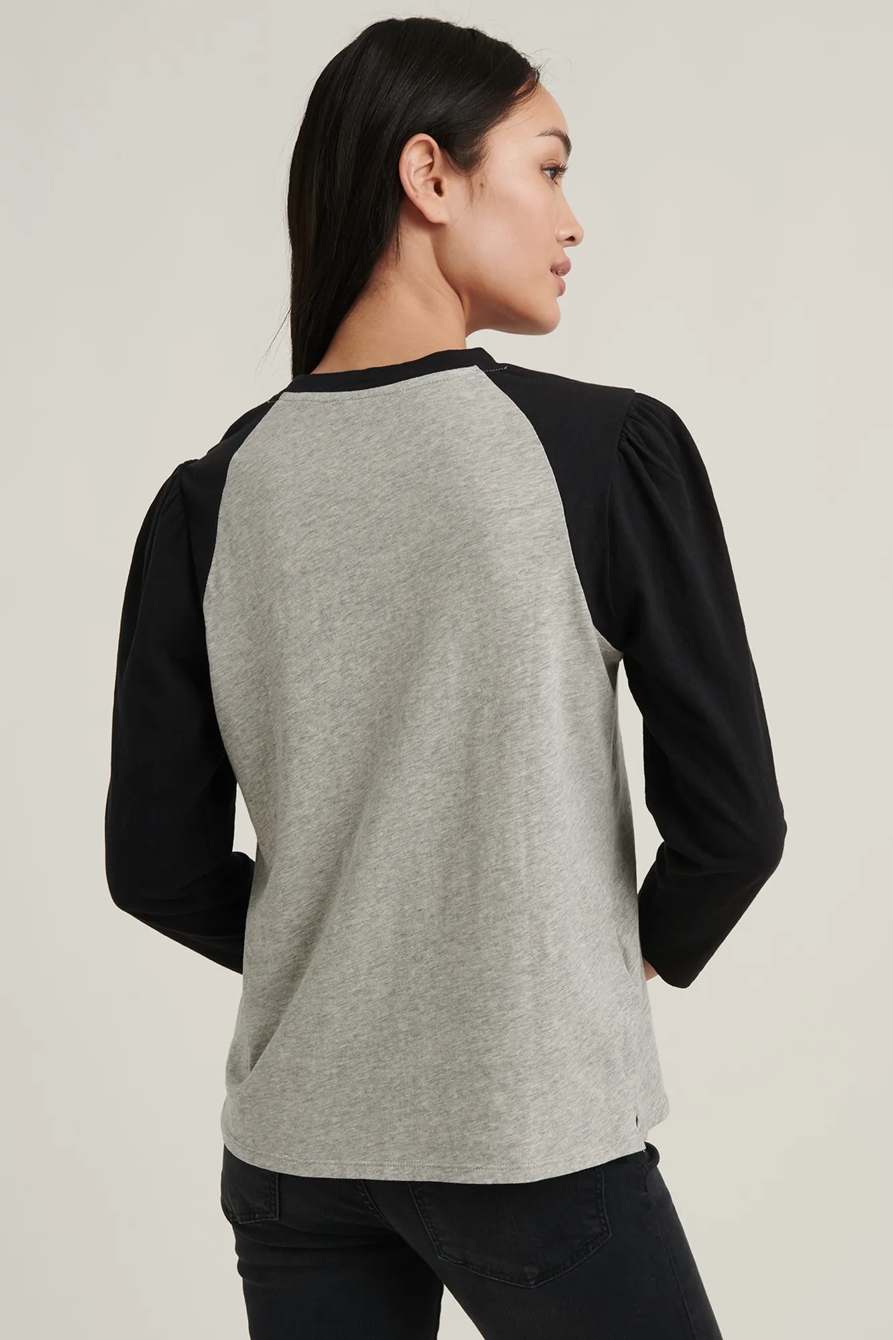 BASEBALL PUFF SLEEVE TEE, image 4