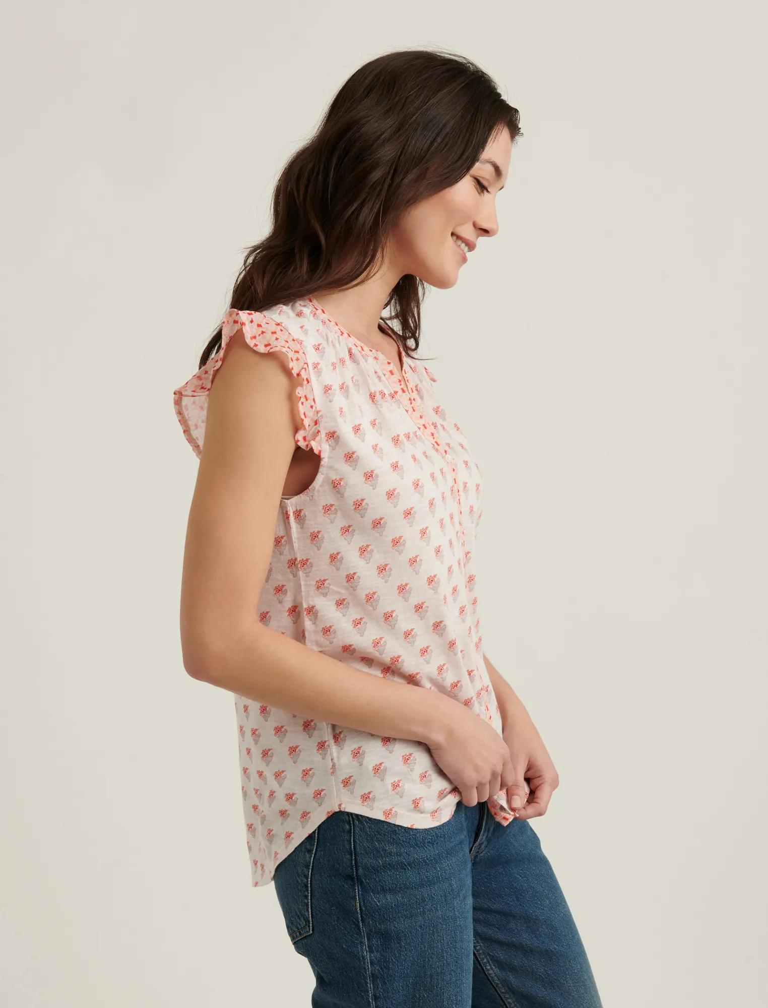WOODBLOCK PRINTED TANK TOP, image 3
