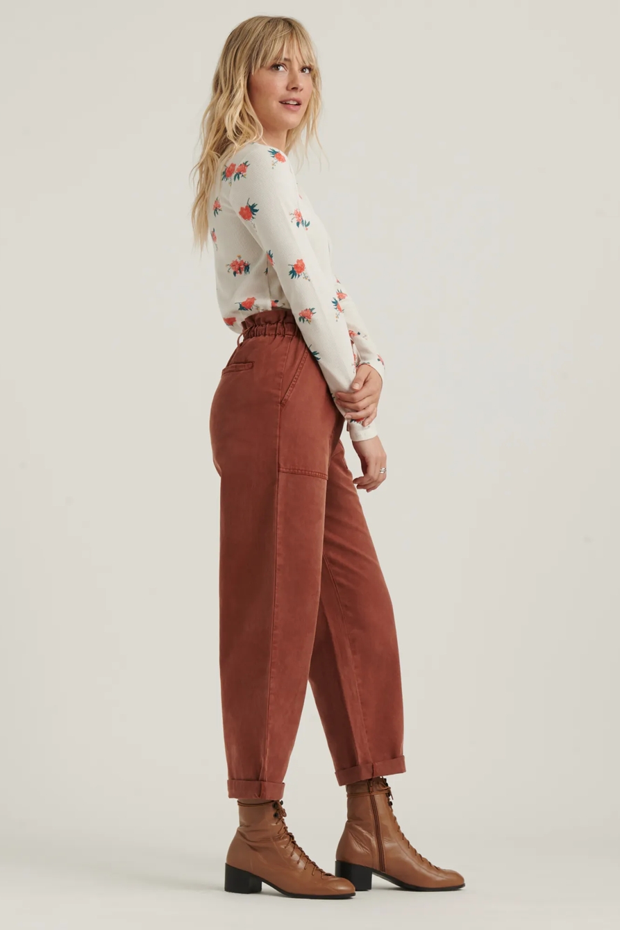 PRINTED CREW THERMAL TOP, image 3