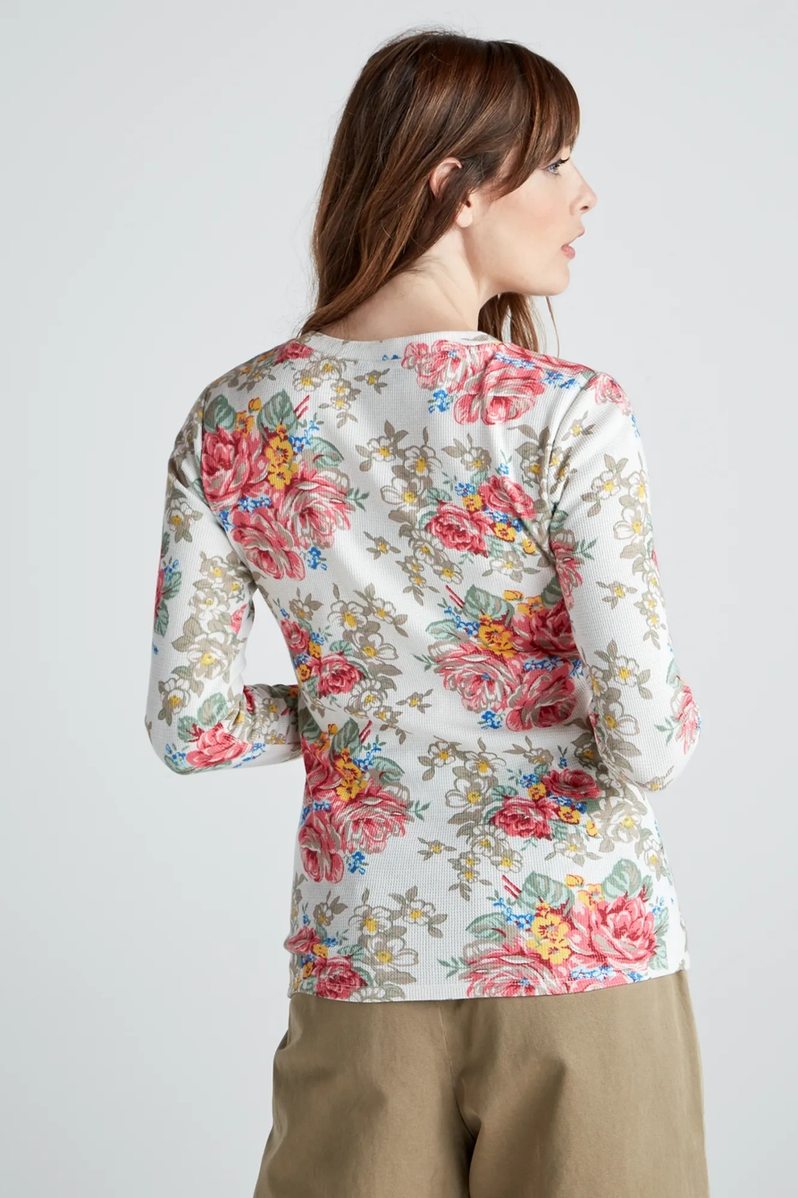 PRINTED CREW THERMAL TOP, image 5
