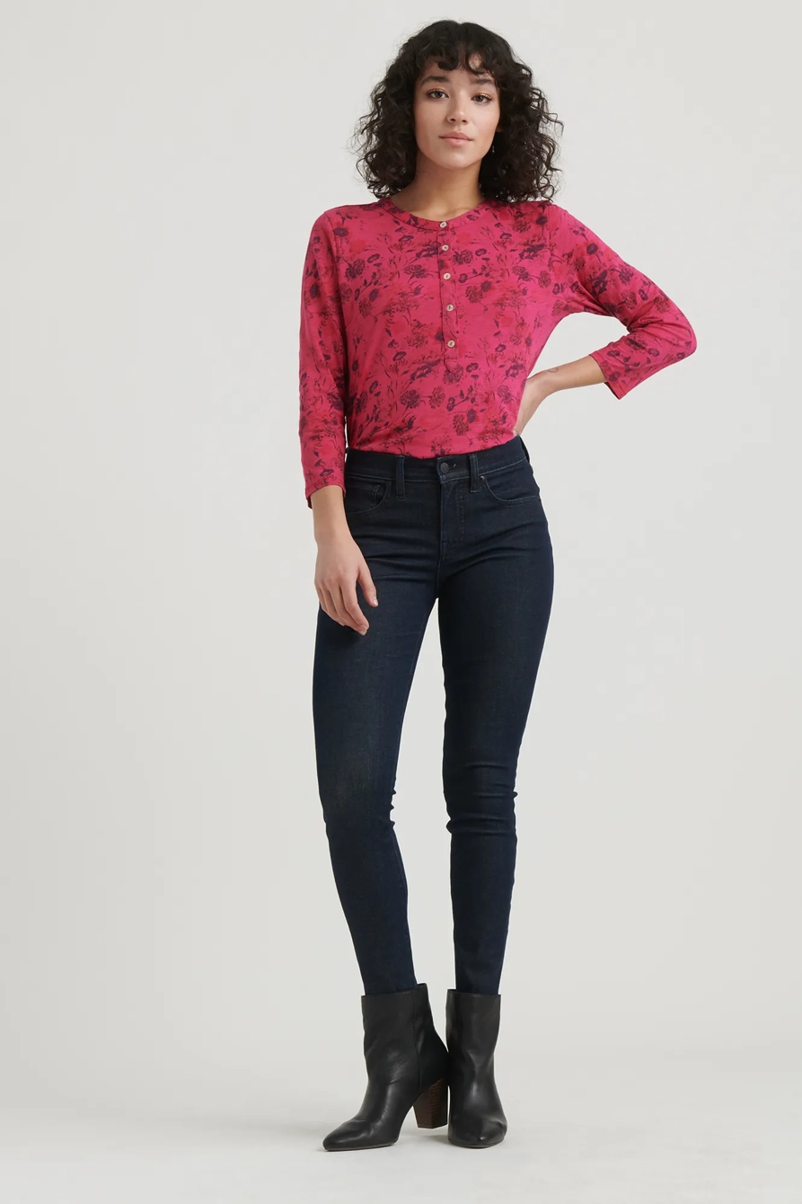 OVERDYED HENLEY TOP, image 2