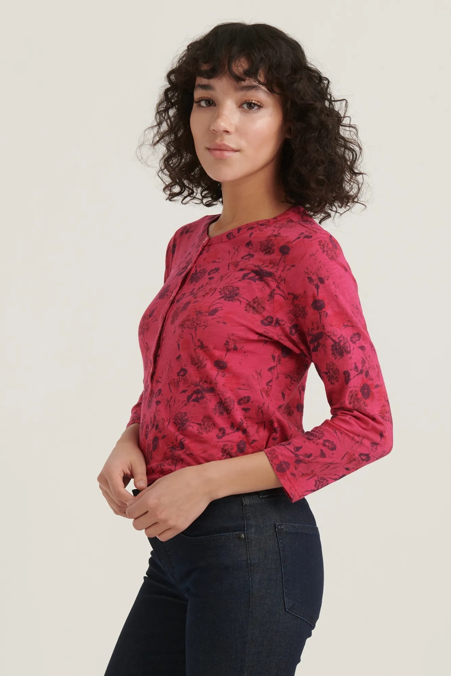 OVERDYED HENLEY TOP, image 3