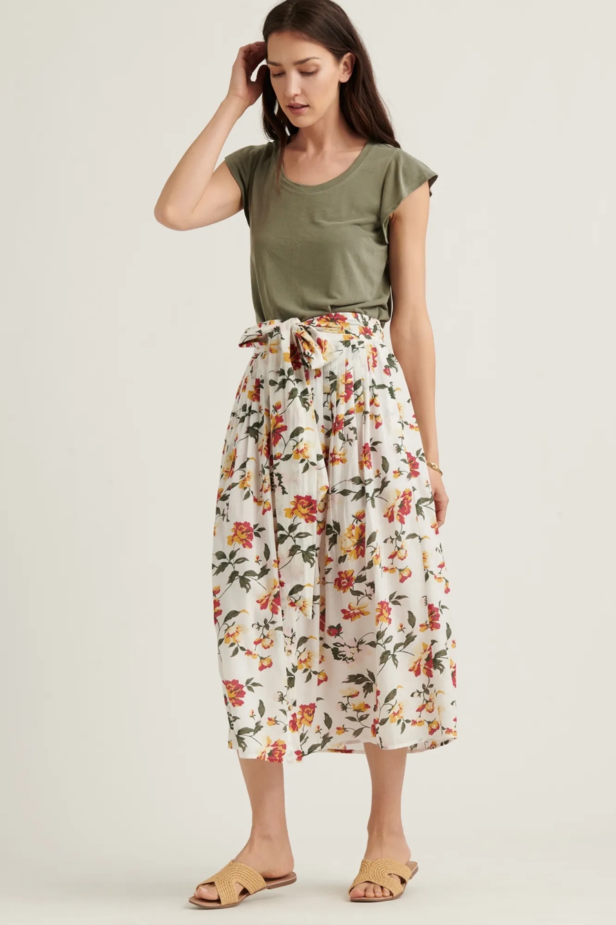 RUFFLE SLEEVE SANDWASH TOP, image 2
