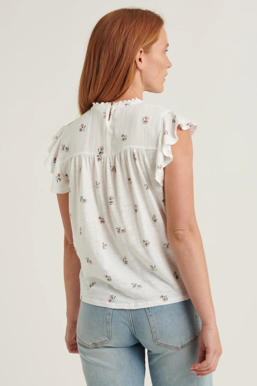 WOVEN MIX SLEEVELESS TOP, image 4
