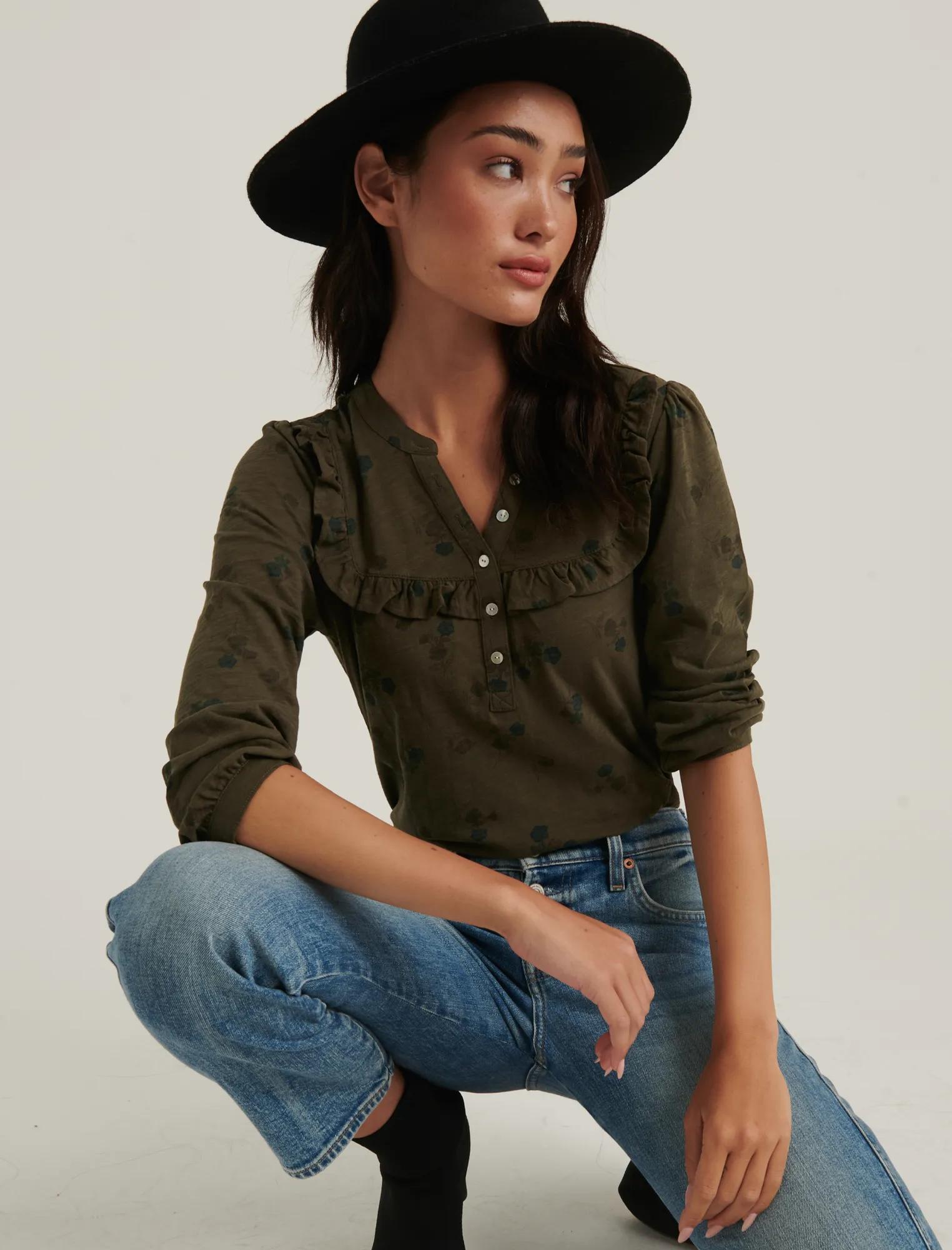 RUFFLE BIB HENLEY, image 5