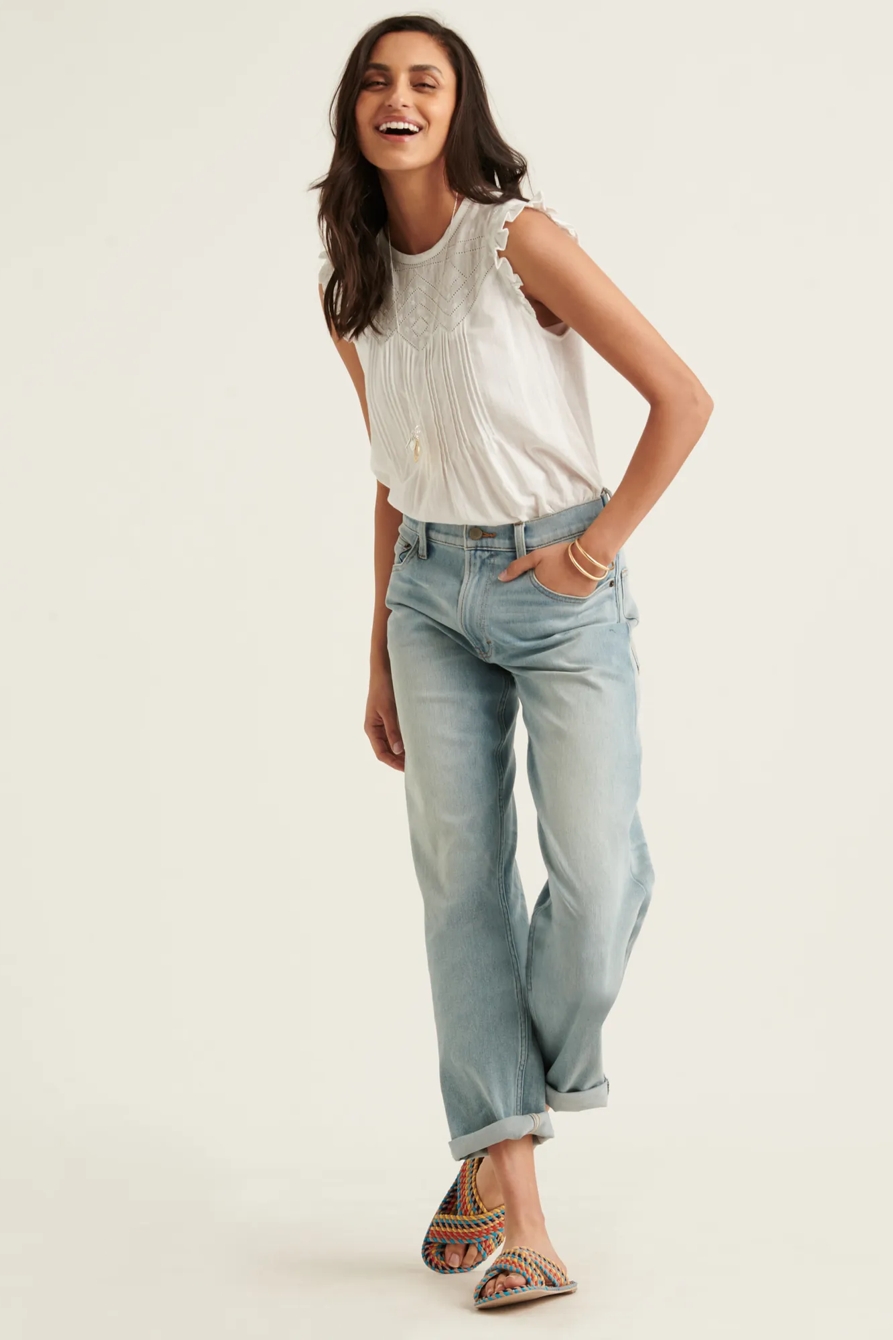 SHIFFLY RUFFLE SHELL TOP, image 2