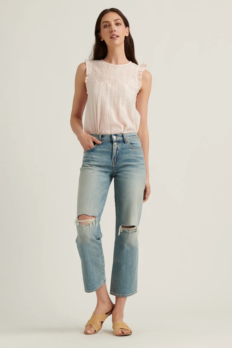 SHIFFLY RUFFLE SHELL TOP, image 2