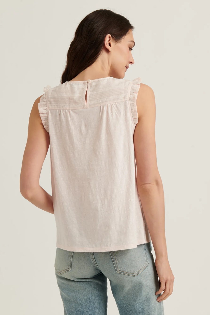 SHIFFLY RUFFLE SHELL TOP, image 4