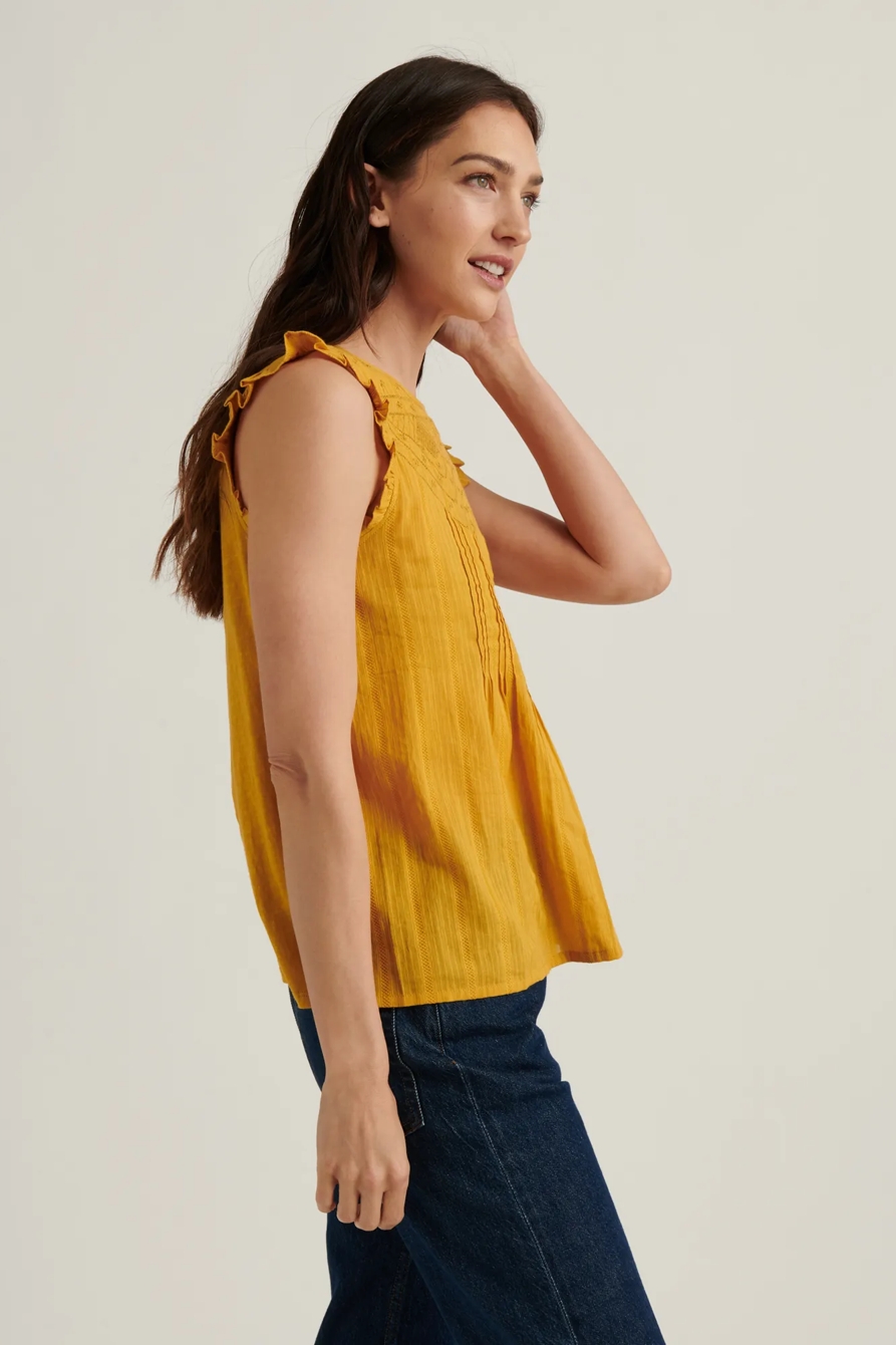SHIFFLY RUFFLE SHELL TOP, image 3