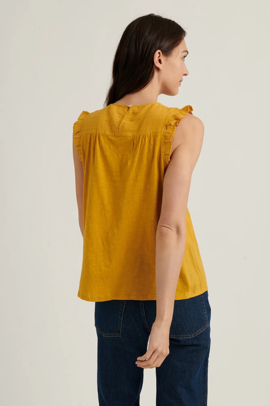 SHIFFLY RUFFLE SHELL TOP, image 4