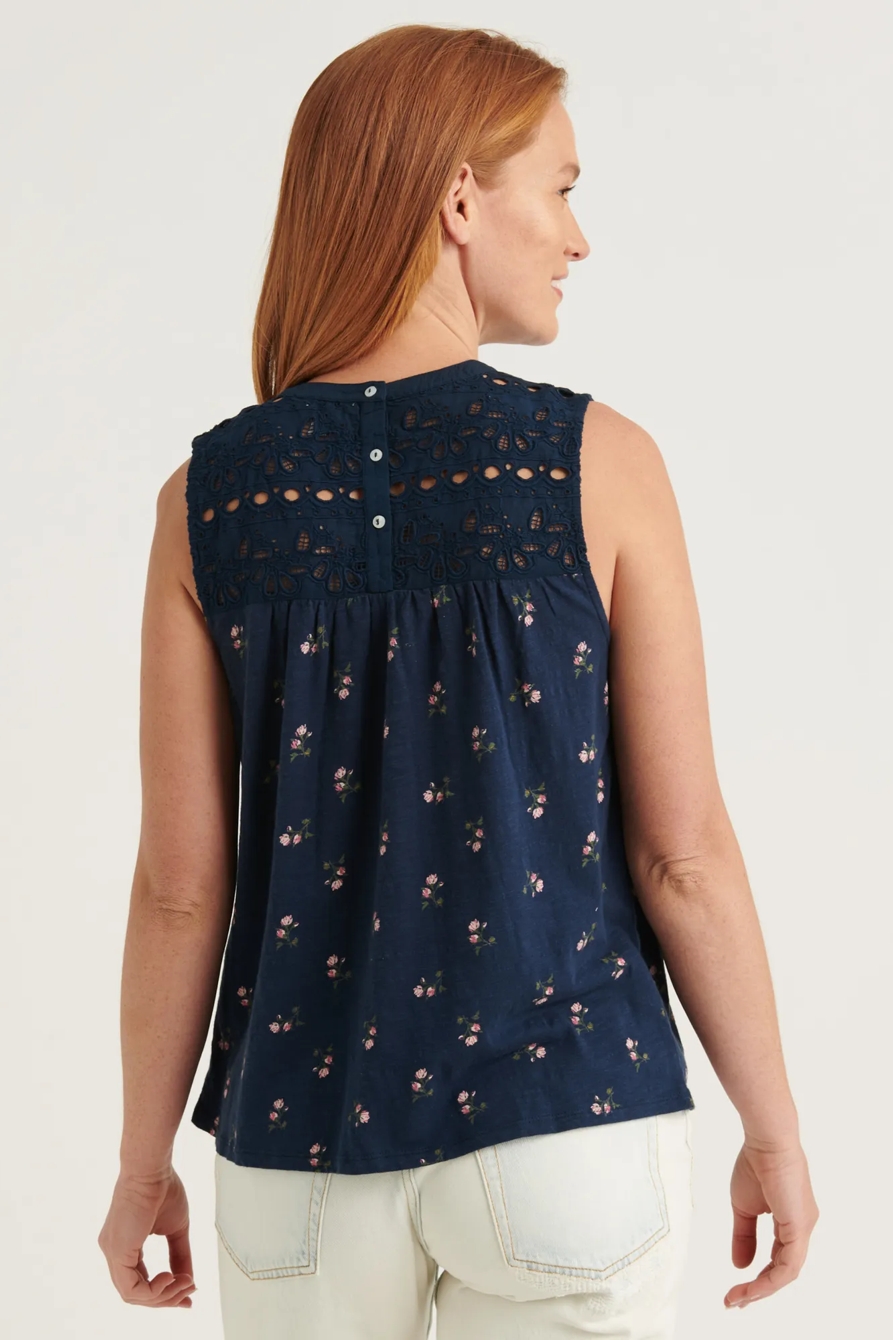 PRINTED SHIFFLY SHELL TOP, image 4