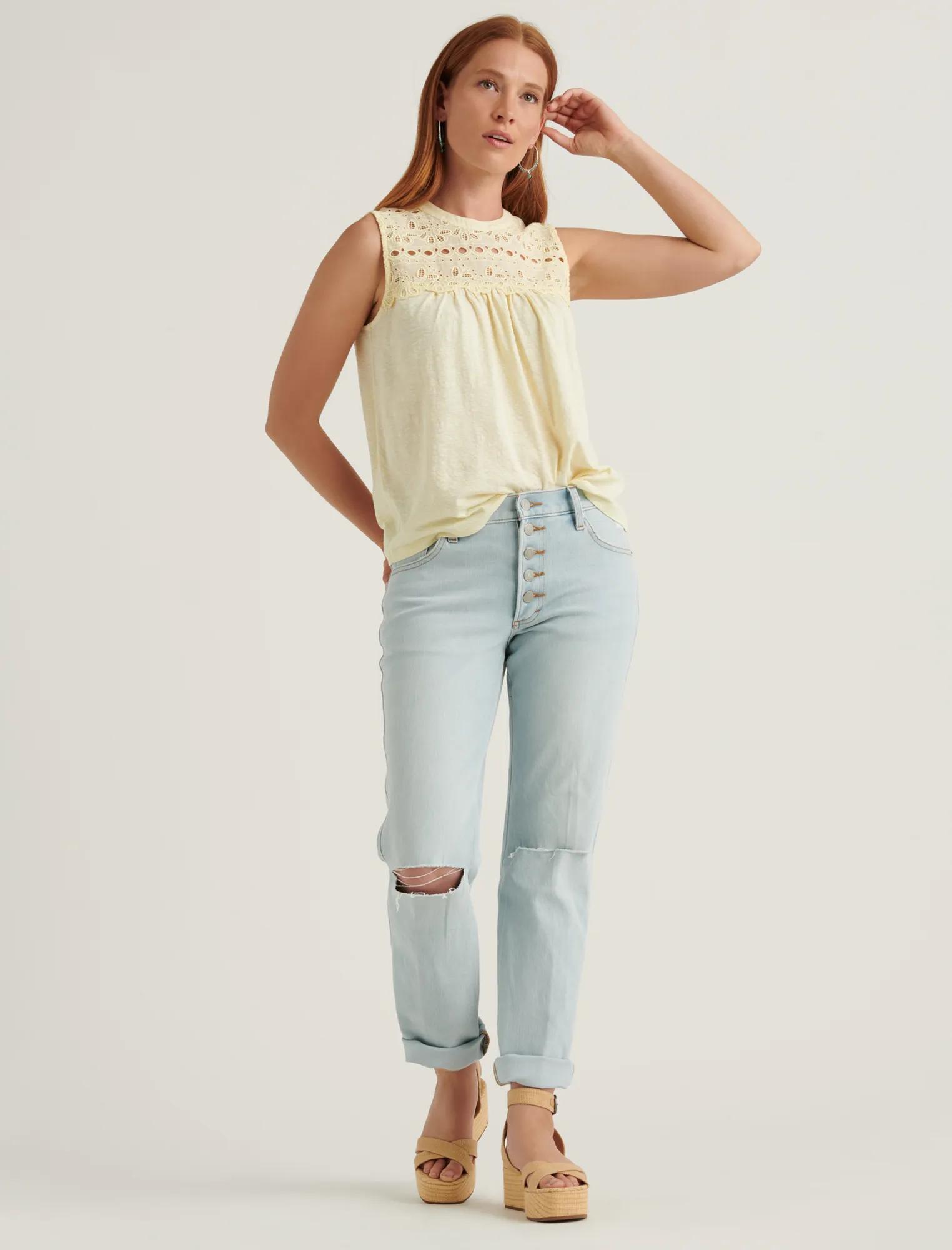 PRINTED SHIFFLY SHELL TOP, image 2