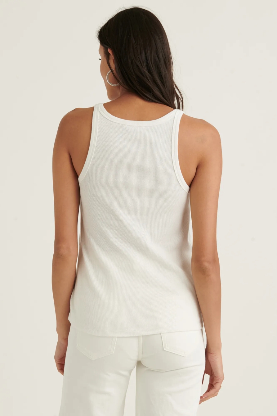 ESSENTIAL RIBBED TANK, image 4