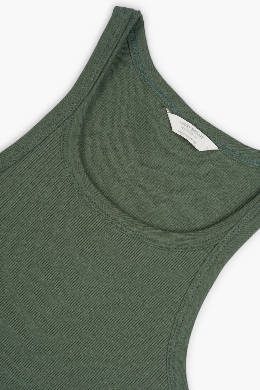 ESSENTIAL RIBBED TANK, image 2
