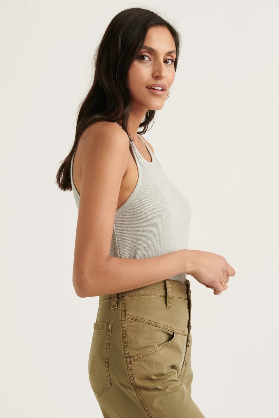 ESSENTIAL RIBBED TANK, image 3